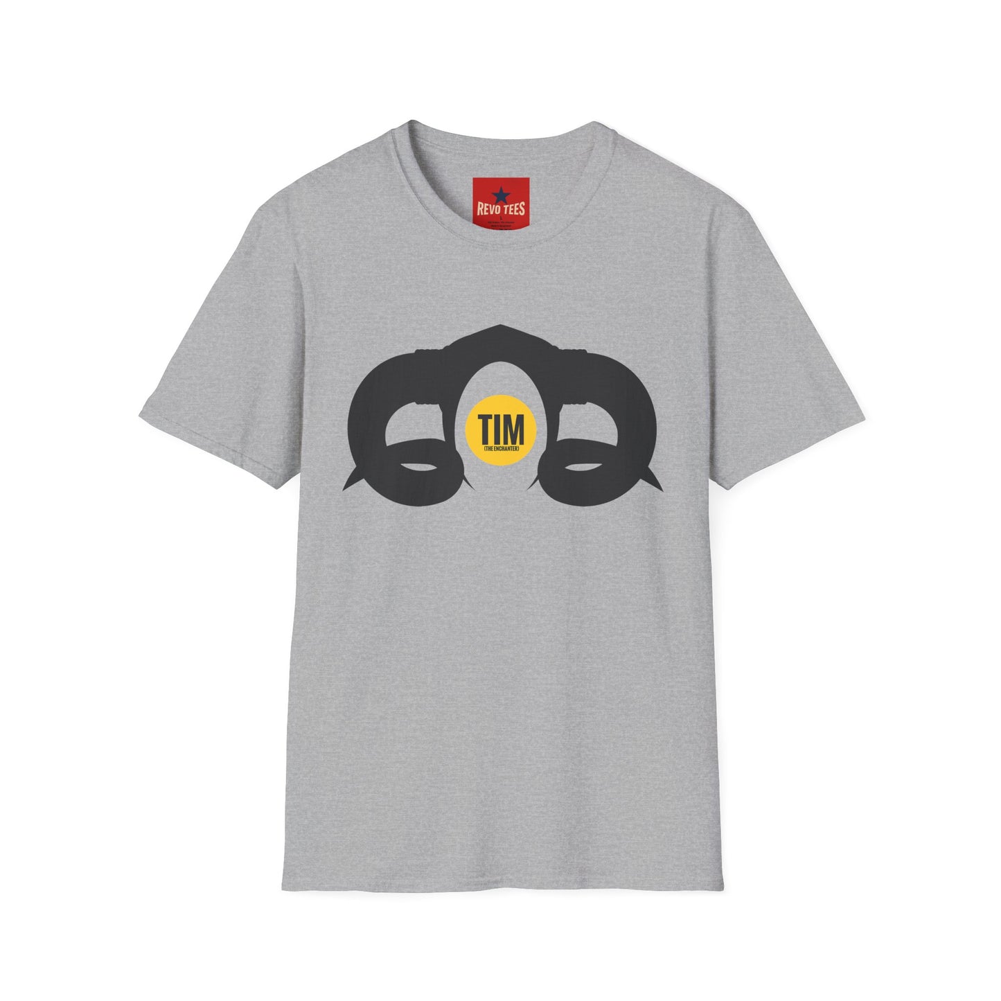 Tim Logo T‑Shirt — Retro Minimalist Graphic Tee