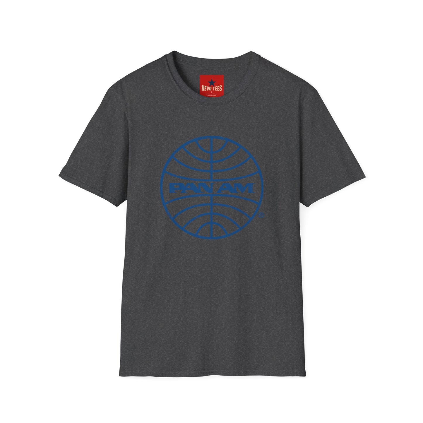 Pan Am Retro Logo T-Shirt — Vintage Airline Travel Tee