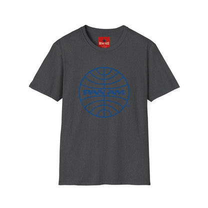 Pan Am Retro Logo T-Shirt — Vintage Airline Travel Tee