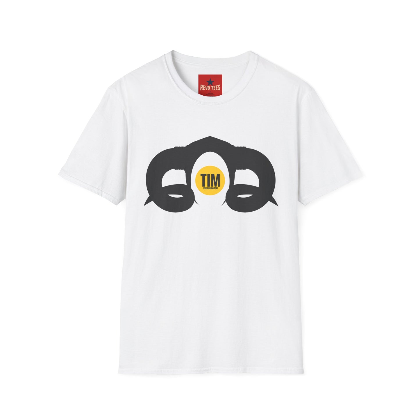 Tim Logo T‑Shirt — Retro Minimalist Graphic Tee