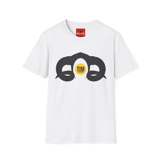 Tim Logo T‑Shirt — Retro Minimalist Graphic Tee