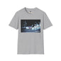 Revotees Banksy Moody Night Street Scene Graphic 12 05 01 T-Shirt - alternate view 3