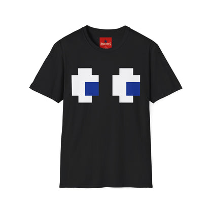 Pixel Eyes T‑Shirt — Retro 8‑Bit Gaming Graphic Tee