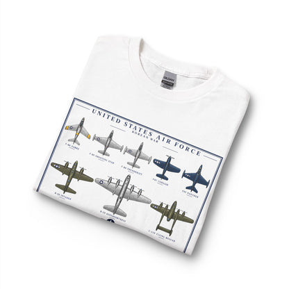 US Air Force Korean War Vintage Aircraft Long Sleeve Tee