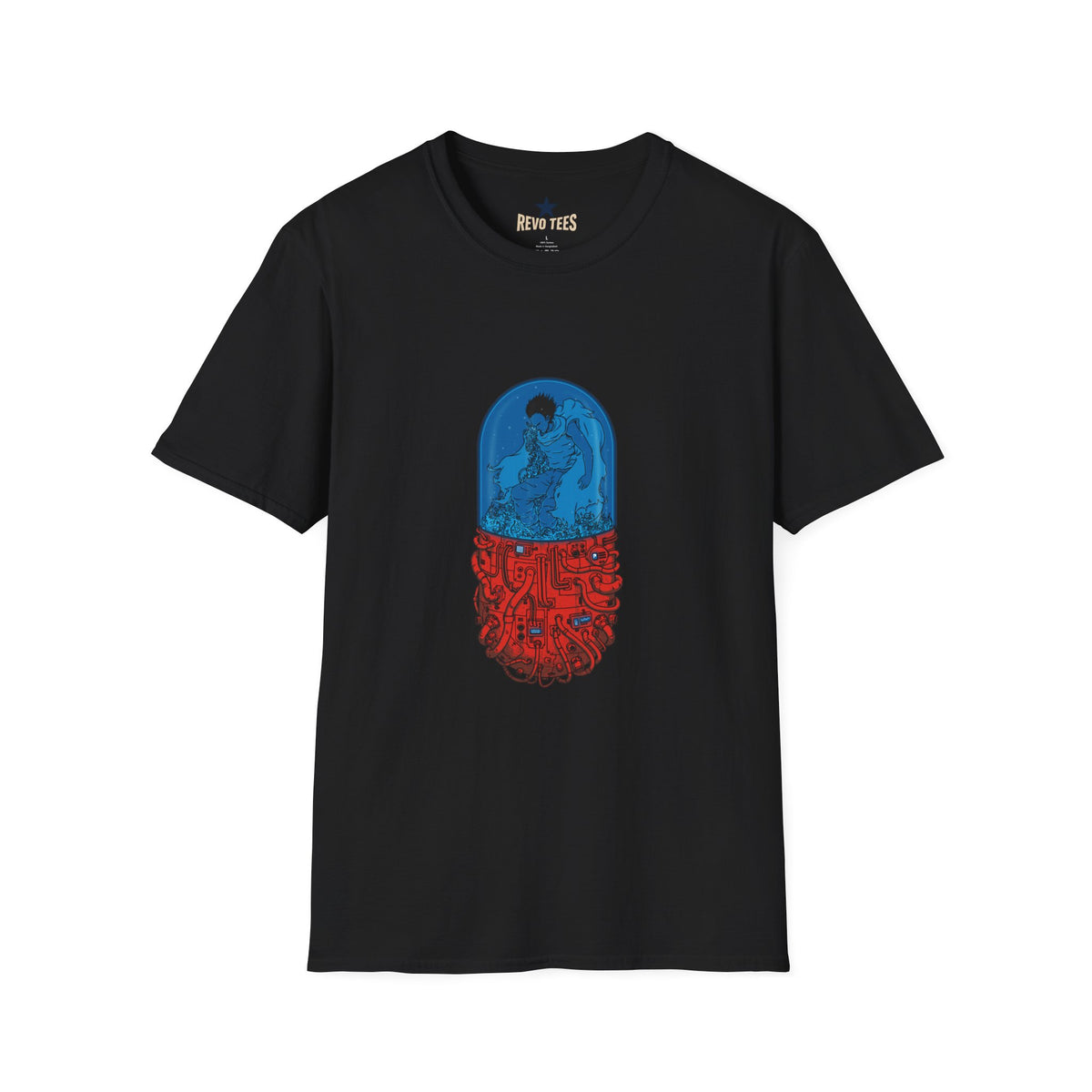 Revotees Love Is Loud Blue Capsule Graphic T-Shirt - alternate view 2