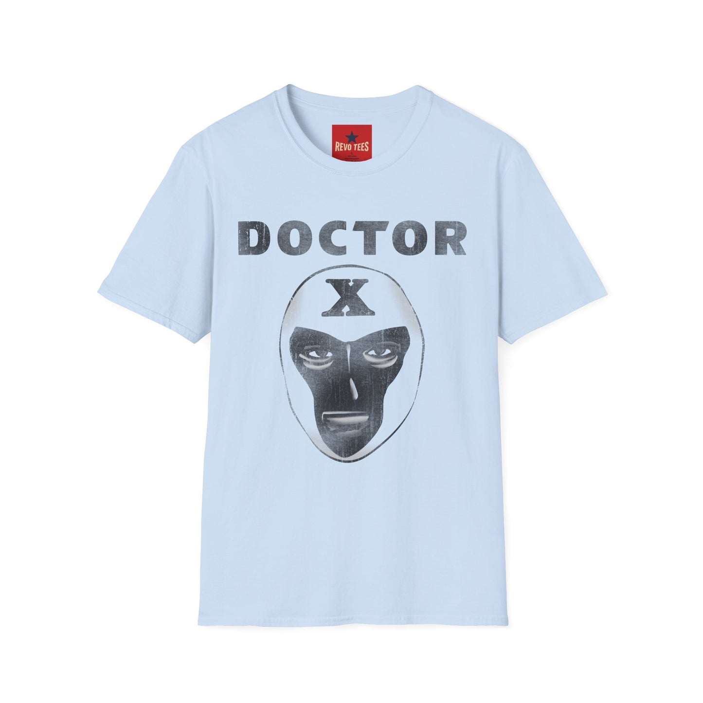 Doctor X Wrestling Mask T-Shirt — Retro Lucha Luchador Graphic Tee