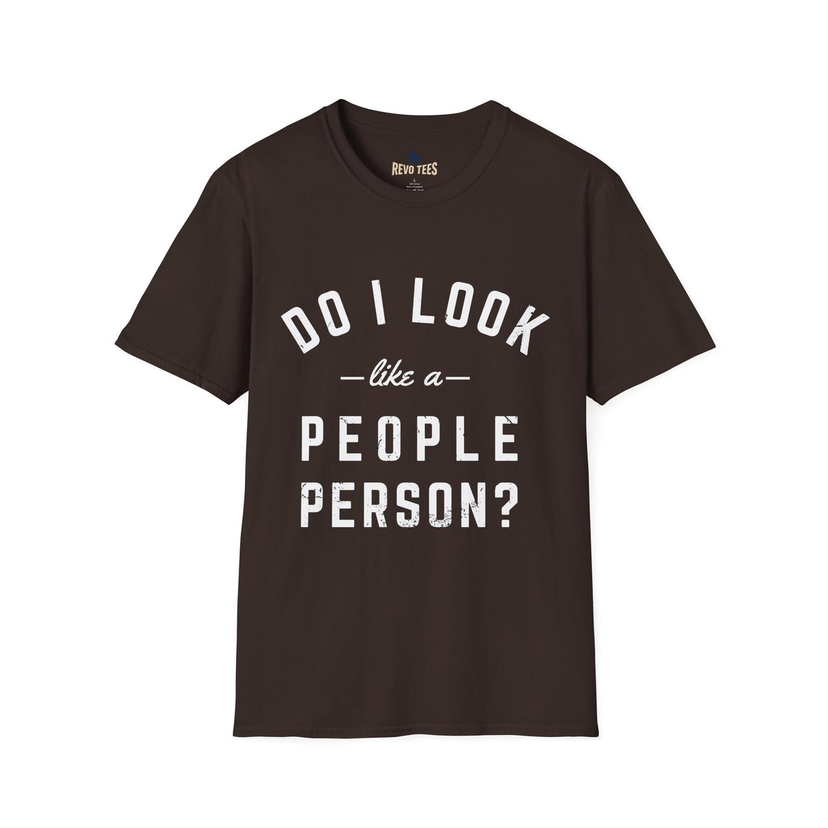 Revotees Do I Look Like a People Person Unisex Softstyle T-Shirt - alternate view 5