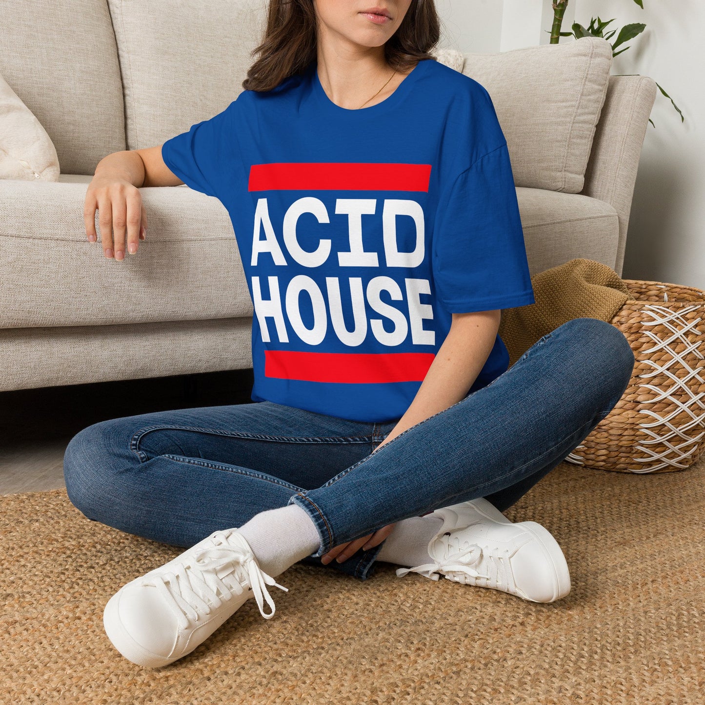 Acid House T-Shirt — Retro Rave Music Tee