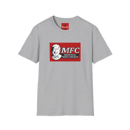 MFC Medicinal Fried Chicken T-Shirt — Retro Parody Fast Food Tee