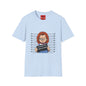 Chucky Mugshot Graphic T-Shirt — Horror Movie Villain Tee