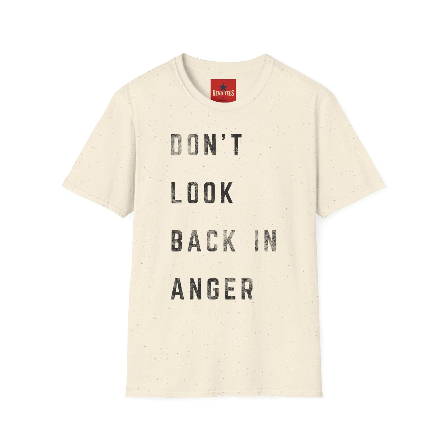 Don't Look Back In Anger T-Shirt — Retro Oasis Song Lyric Tee