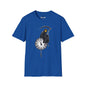 Revotees Banksy Grim Reaper Clock Graphic Smiley Mask T-Shirt - alternate view 8