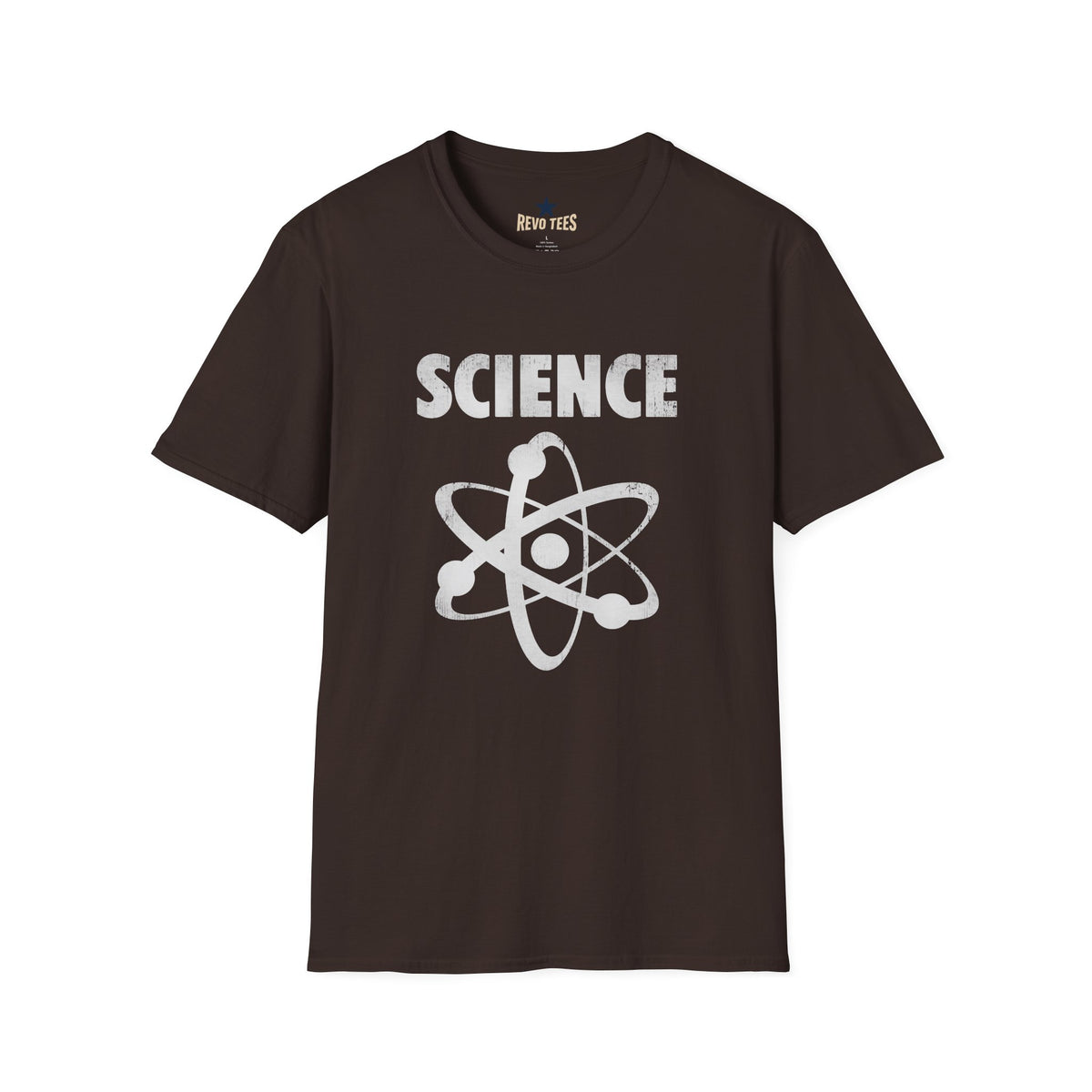 Revotees Science Atom Graphic Retro Stem for Scientists Students T-Shirt
