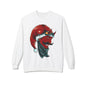 Devil Santa — Vintage Holiday Demon Graphic Crewneck Sweatshirt