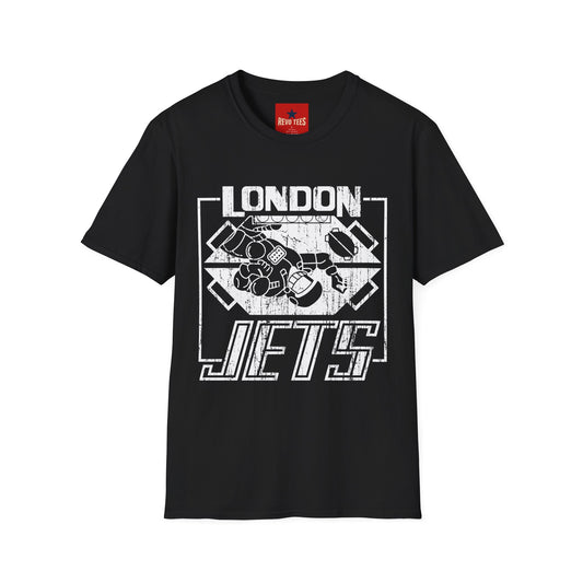 London Jets Graphic T-Shirt — Vintage Sports Skate Logo
