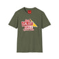 Galaxy Grill T‑Shirt – "Gus's Galaxy Grill: Space Eats" Retro Diner Tee