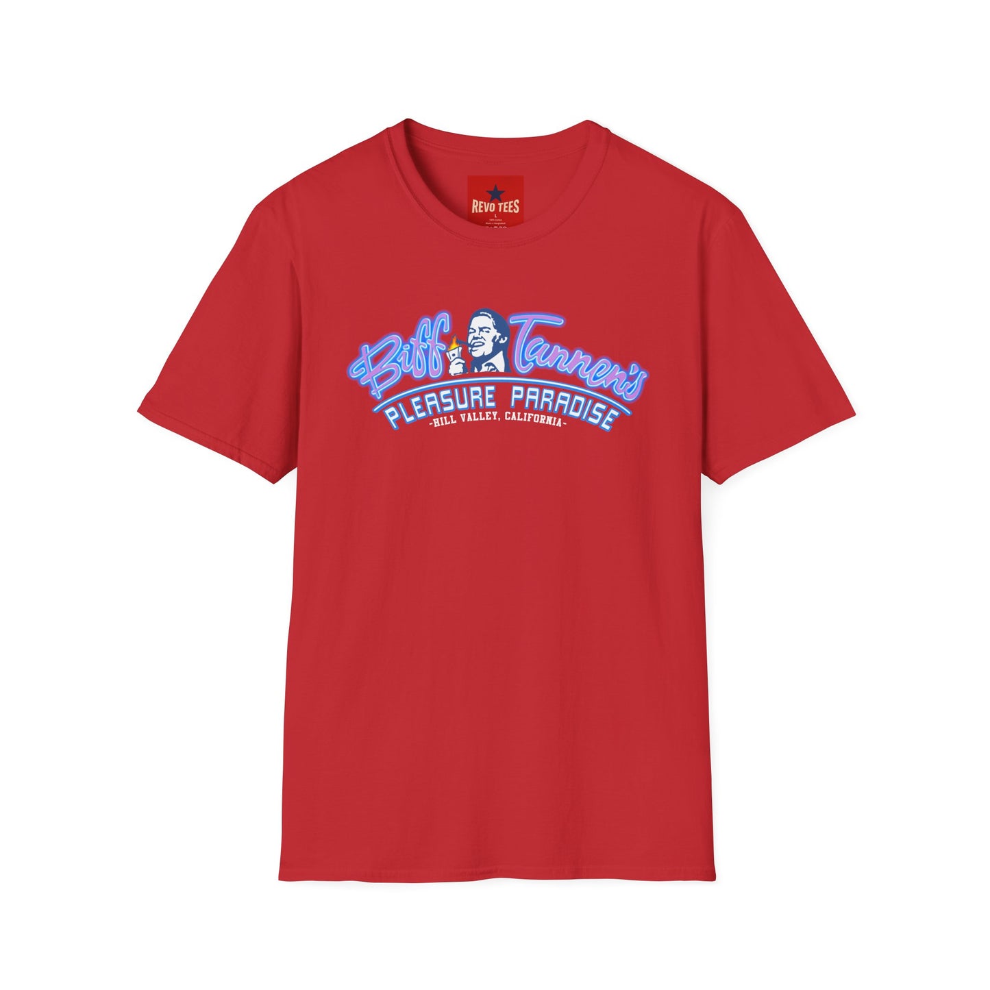 Pleasure Paradise Tee — Retro "Biff Tannen" Graphic T-Shirt