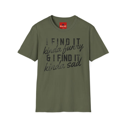 I Find It Kind Of Funny - REM - Unisex Softstyle T-Shirt