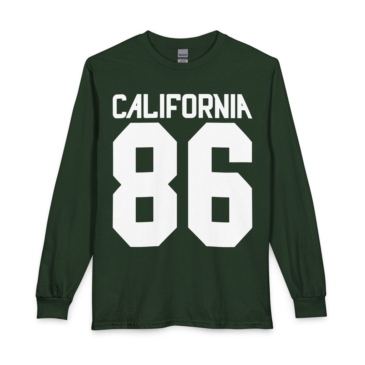 Revotees California 86 Long-Sleeve Shirt Retro Athletic State T-Shirt - alternate view 4