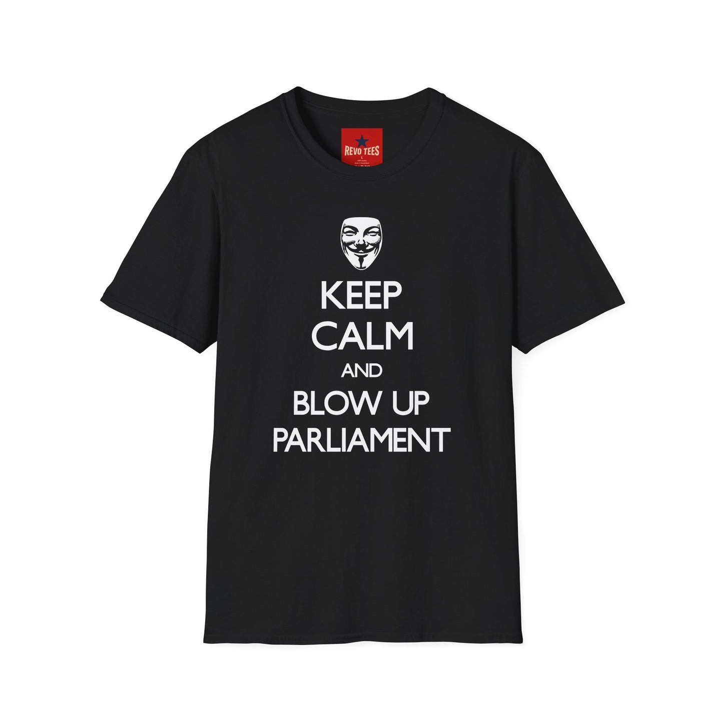Keep Calm and Blow Up Parliament T-Shirt