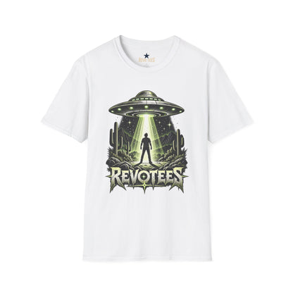 REVOTEES Alien Abduction – Sci‑Fi UFO Graphic Tee