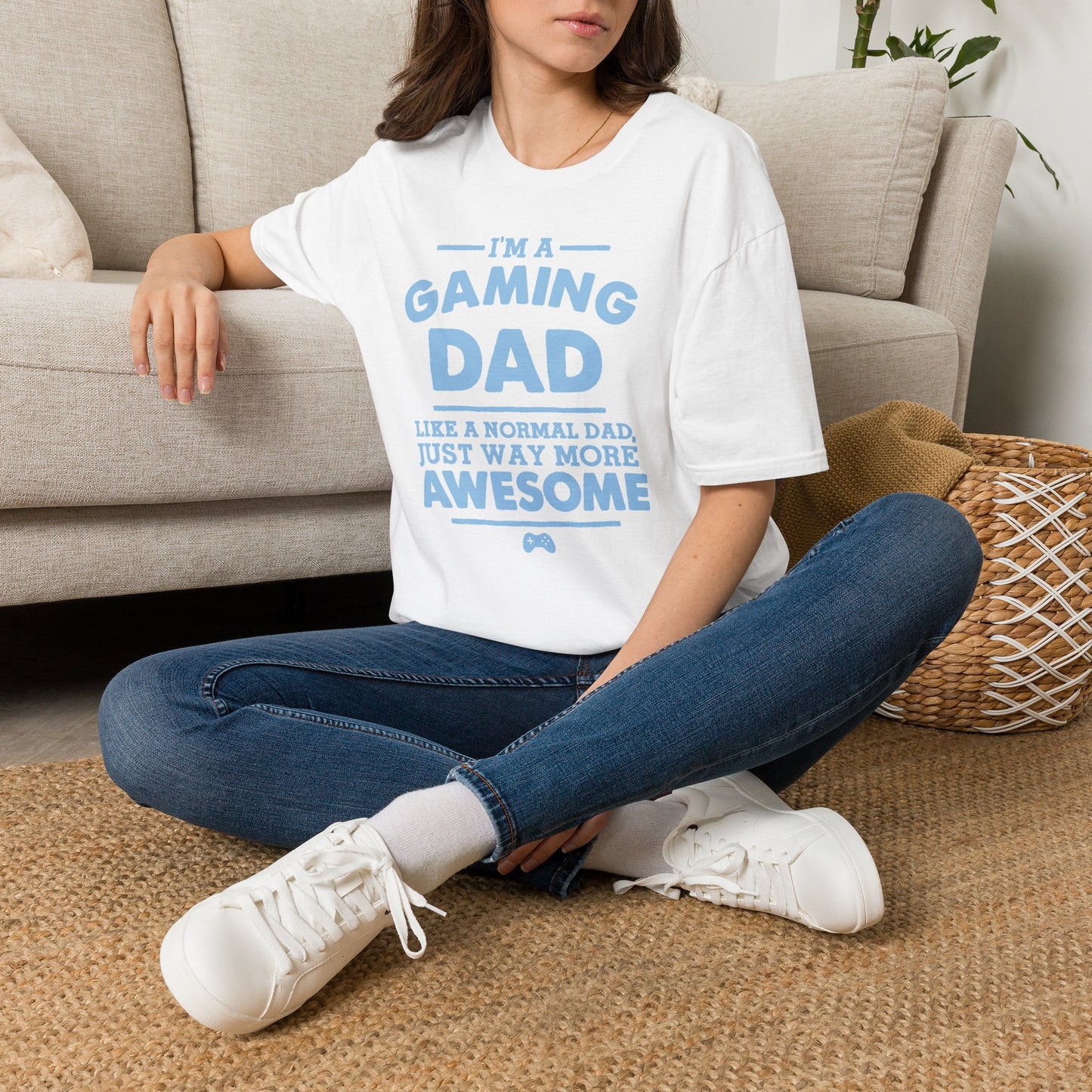 Gaming Dad T-Shirt — “I’m a Gaming Dad” Funny Father’s Day Tee