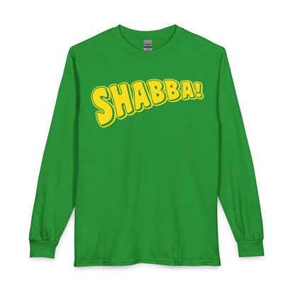 Revotees Shabba Retro Yellow Logo Long-Sleeve Shirt - alternate view 6