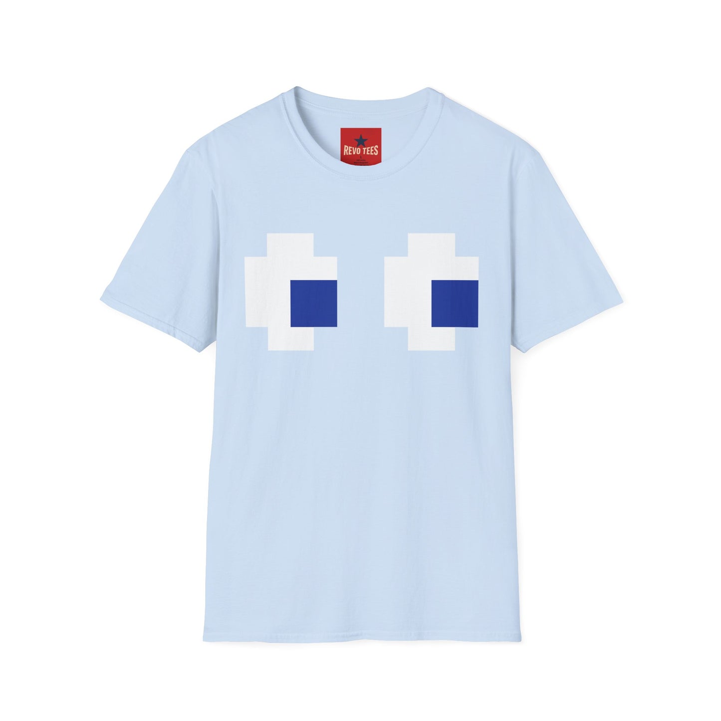 Pixel Eyes T‑Shirt — Retro 8‑Bit Gaming Graphic Tee