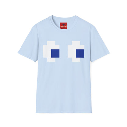 Pixel Eyes T‑Shirt — Retro 8‑Bit Gaming Graphic Tee