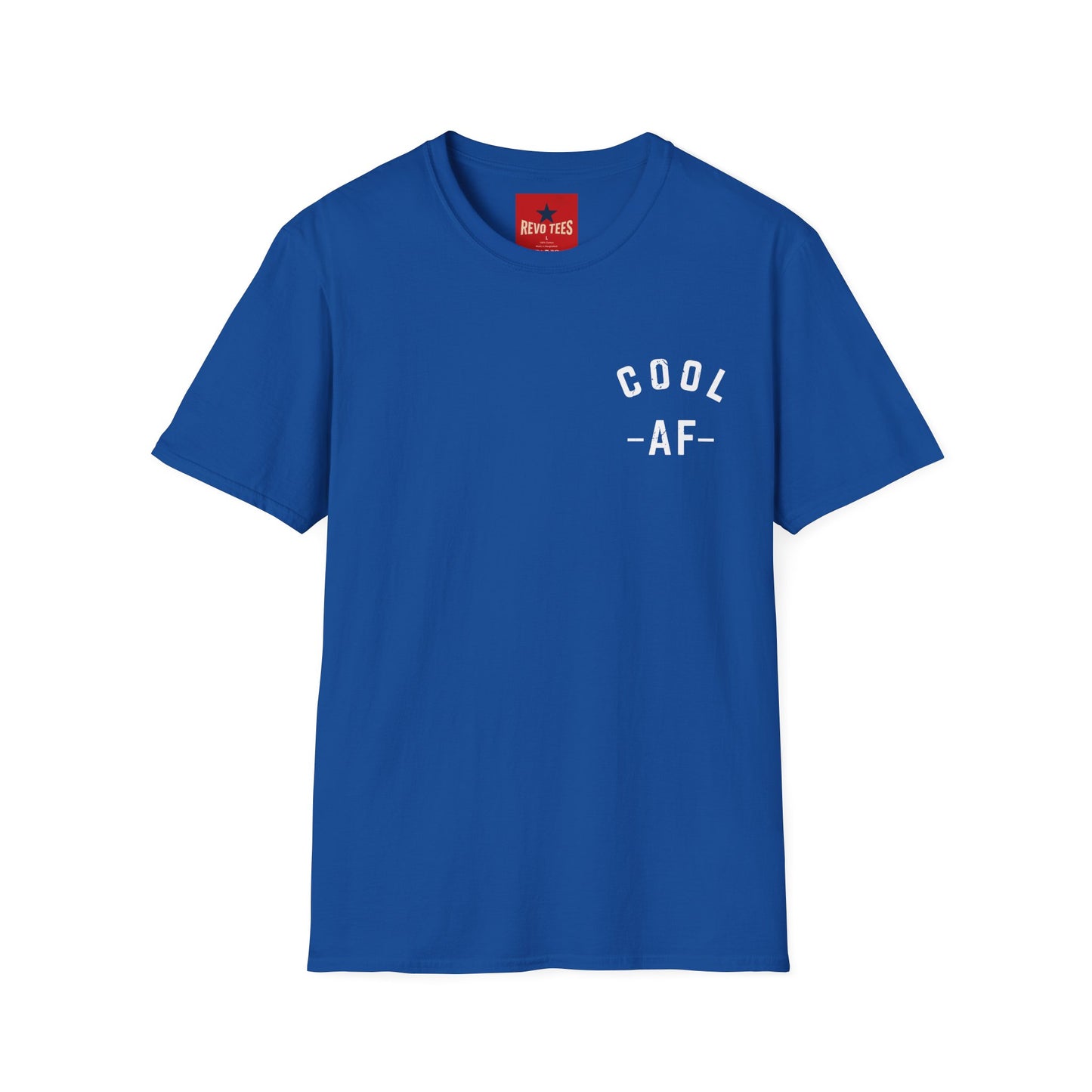 Cool AF T-Shirt — Minimal Chest Graphic Tee