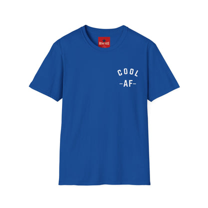 Cool AF T-Shirt — Minimal Chest Graphic Tee