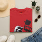 Banksy T-Shirt — Black Cat Tossing Office Chair Graphic Tee