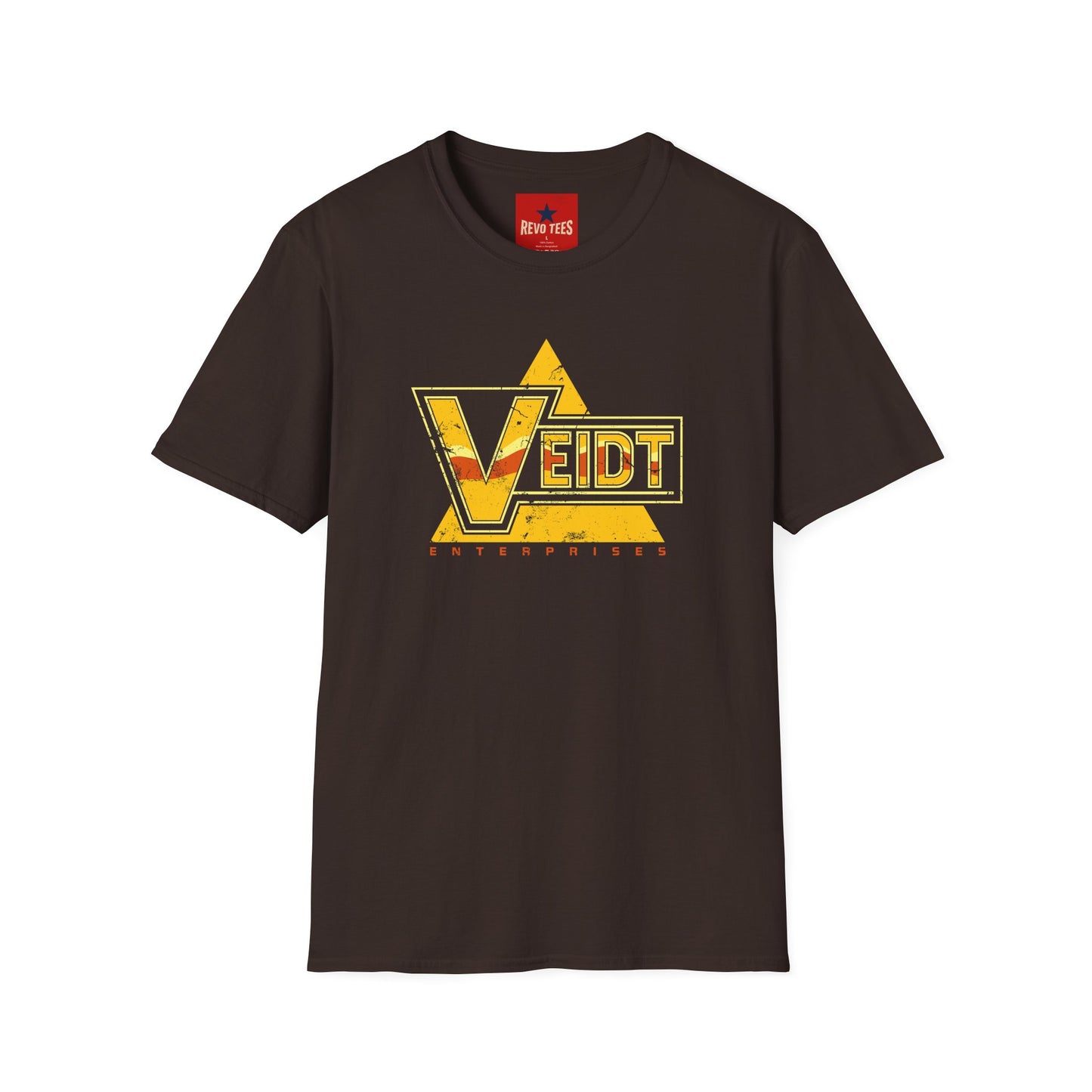 Veidt Vintage Logo T-Shirt — Retro Distressed Graphic Tee
