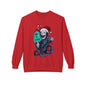 Christmas Reaper — 'Closed' Tombstone Holiday Horror Design Crewneck Sweatshirt