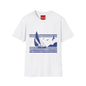Sailboat Coastline T-Shirt — Nautical Sailing Graphic Tee