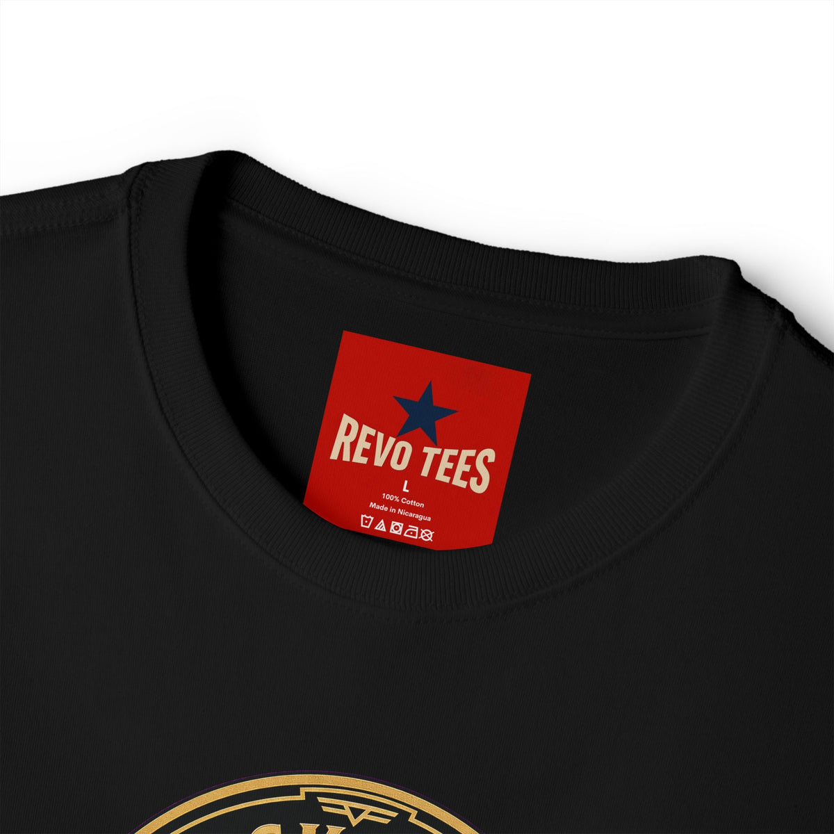 Revotees Black Label Gold Standard Oversized T-Shirt - alternate view 5