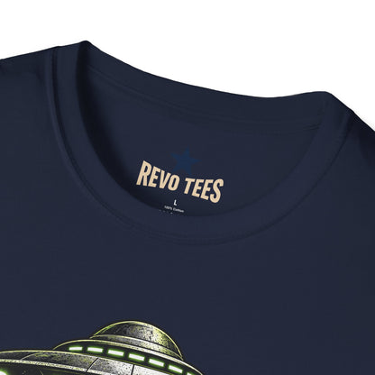 REVOTEES Alien Abduction – Sci‑Fi UFO Graphic Tee