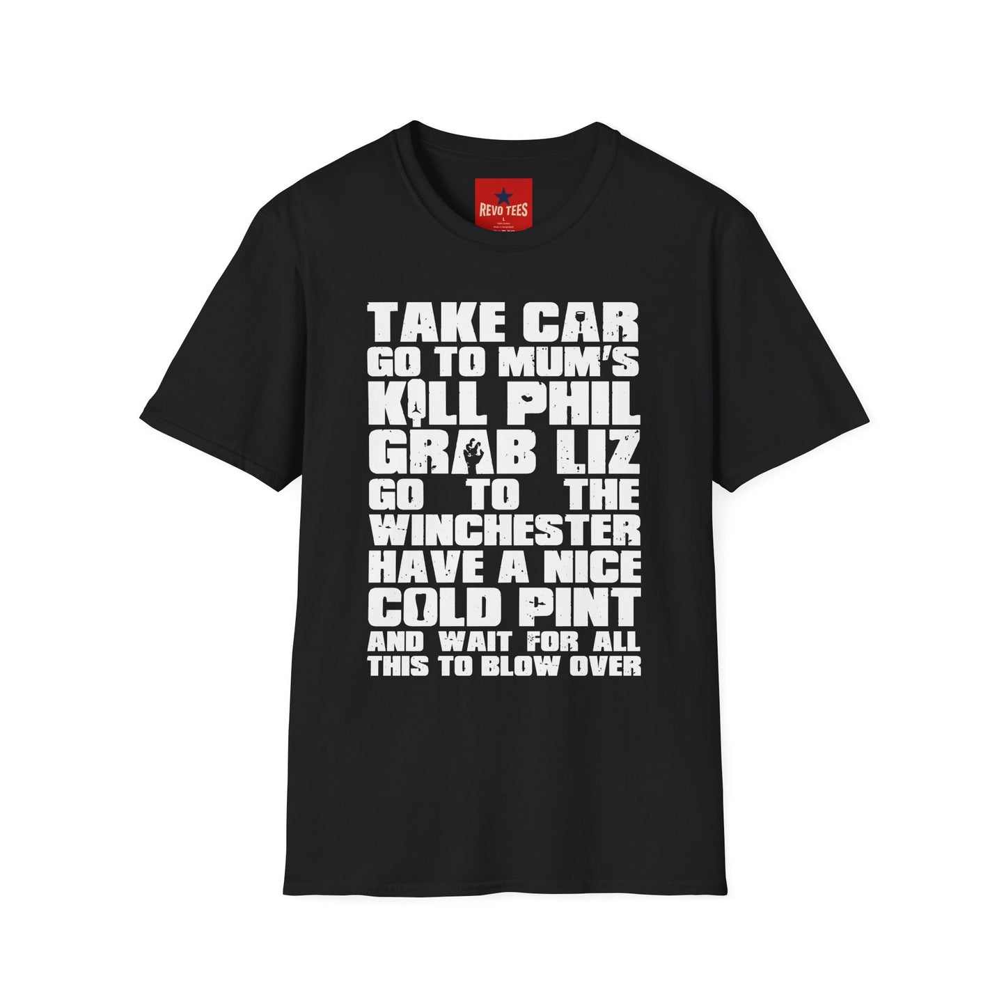 Shaun of the Dead Supernatural Quote T-Shirt