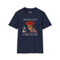 Revotees Graphic I Came Here to Drink Milk and Kick Ass Retro Pixel Design T-Shirt - alternate view 6