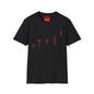 T-Shirt — Minimal Red Drip Eyeballs Graphic Tee