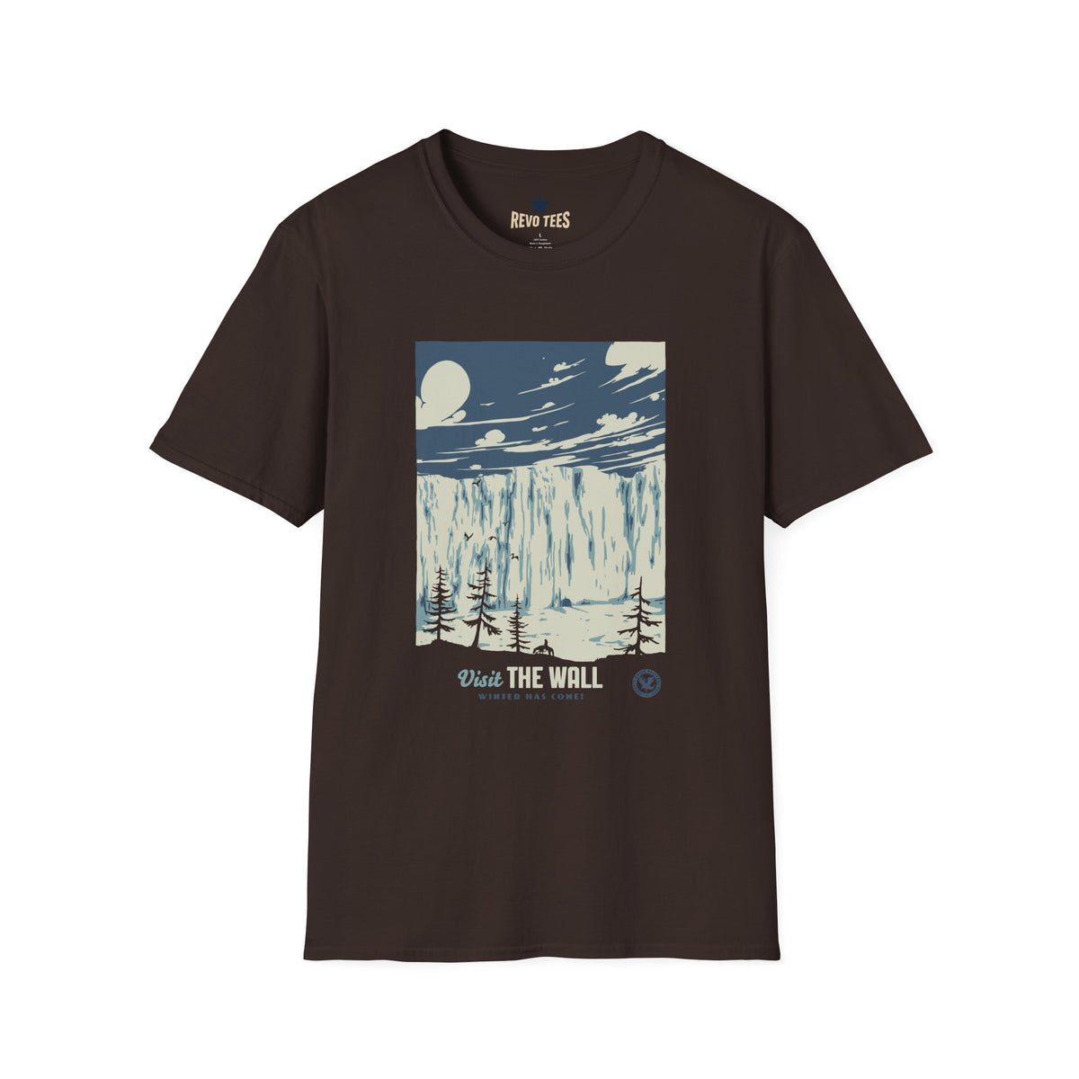 Revotees Visit the Wall Lord of the Rings Unisex Softstyle T-Shirt
