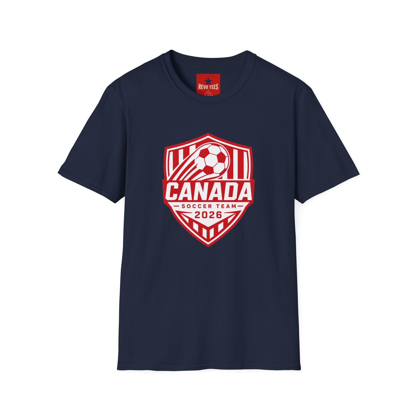 World Cup 2026 - Canada Soccer Team T‑Shirt — 2026 Crest Tee