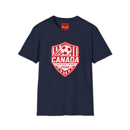 World Cup 2026 - Canada Soccer Team T‑Shirt — 2026 Crest Tee