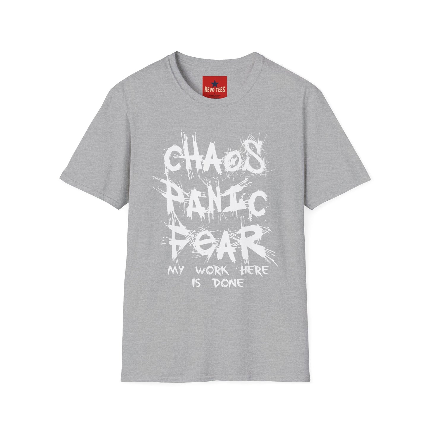 Chaos Panic Fear - Unisex Softstyle T-Shirt