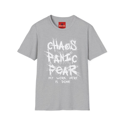Chaos Panic Fear - Unisex Softstyle T-Shirt