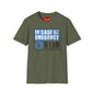T-Shirt — 'In Case of Emergency 0118' Vintage Novelty Tee