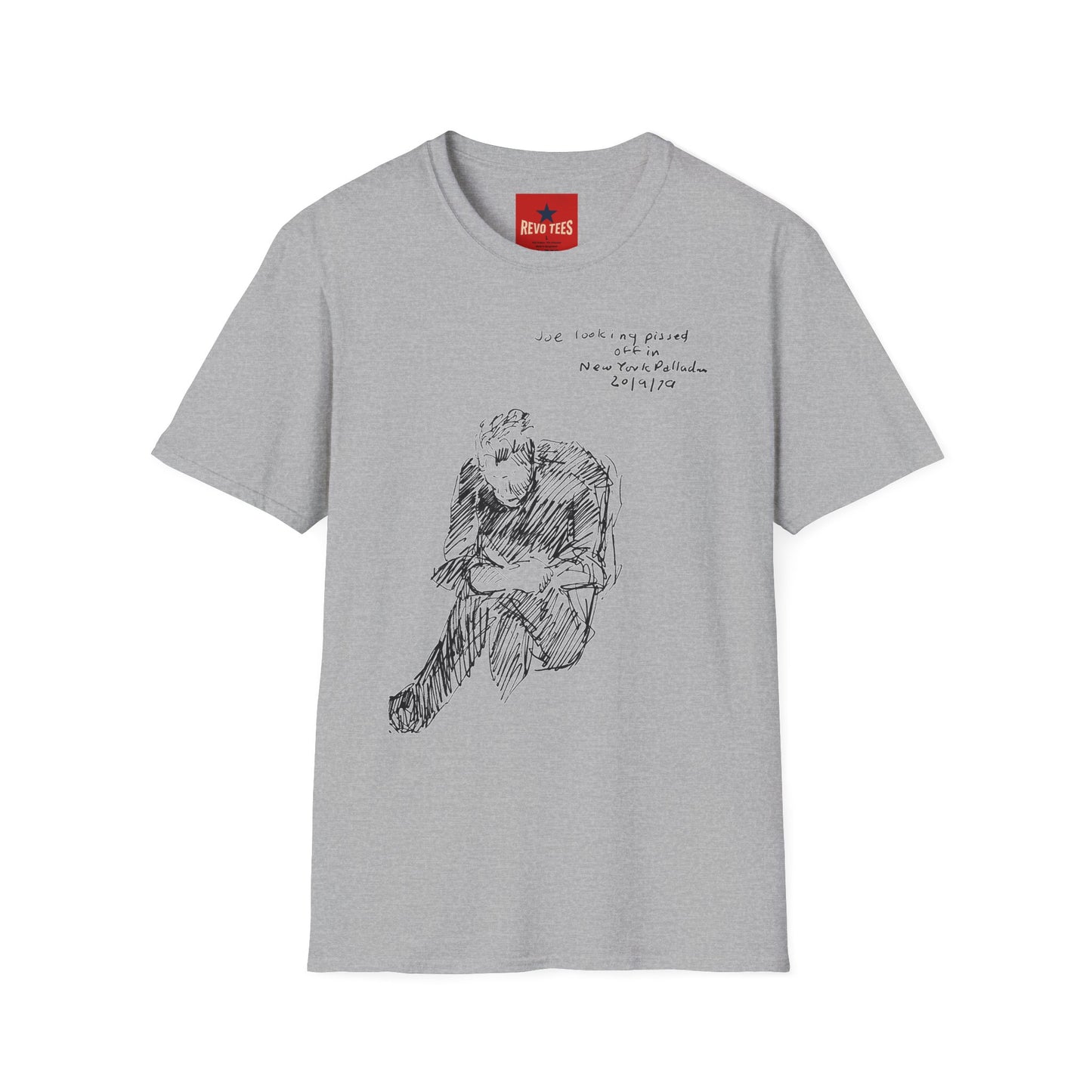 Joe Strummer - The Clash - By Ray Lowry - Unisex Softstyle T-Shirt