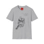 Joe Strummer - The Clash - By Ray Lowry - Unisex Softstyle T-Shirt