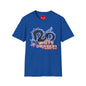 White Dragon Graphic T-Shirt — Neon Snake Logo "The White Dragon"