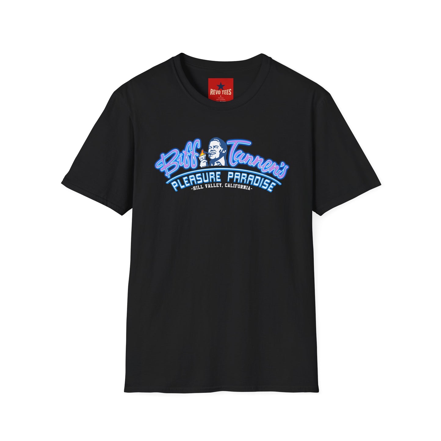 Pleasure Paradise Tee — Retro "Biff Tannen" Graphic T-Shirt